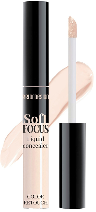 BELOR DESIGN Консилер жидкий "SOFT FOCUS" 101 тон 4810156058420
