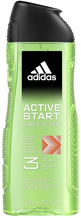 Coty Адидас 3в1 Гель&Шампунь ACTIVE START муж 400 мл 3616303459321