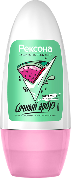 Рексона Дез-нт ролик Сочный Арбуз 50мл 46269485