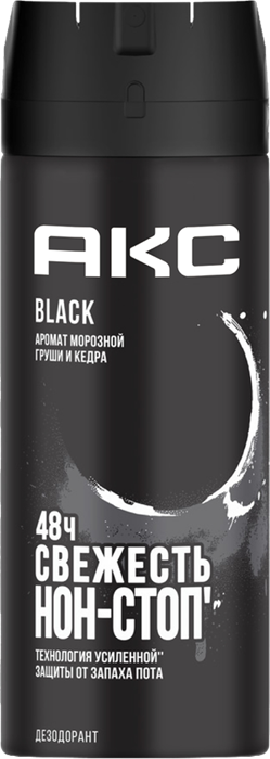 АКС Deo муж.150 БЛЭК аэр. 4605922013068