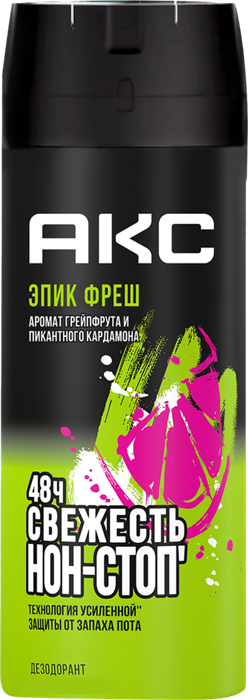 АКС Deo муж.150 EPIC FRESH 8720182994127