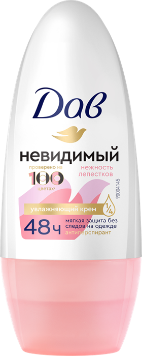 ДАВ Дезодорант Ролик НЕВИДИМЫЙ РОЗОВЫЙ 50 мл 46205940
