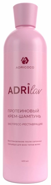 ADRILAV Шампунь-Крем ПРОТЕИНОВЫЙ реставрация 400 мл 4630530576353