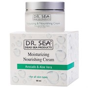 DOCTOR SEA Крем для лица AVOCADO & ALOE VERA 50 мл