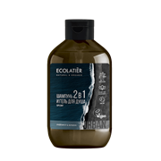 ECOLATIER MEN Гель для душа & Шампунь 2в1 ГРЕЙПФРУТ & ВЕРБЕНА 600 мл