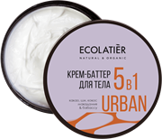 ECOLATIER Крем-Баттер для тела 5в1 КАКАО,ШИ,КОКОС,МАКАД.,БАБАССУ 380 мл