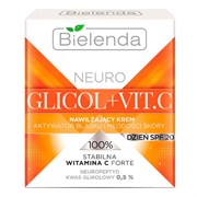 BIELENDA NEURO GLYCOL+VIT.C Крем ДНЕВНОЙ SPF20 Активатор блеска 50 мл