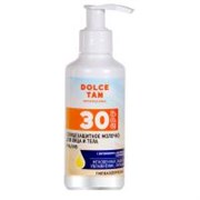 Dolce Tan Загар Молочко водостойкое  SPF 30 для лица и тела  150мл