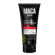 БК MACA HAIR Шампунь 2в1 интенсивный против выпадения волос 180 мл 4810090012236