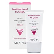 ARAVIA PROF СС-Крем для лица Защита и Коррекция 02SAND SPF20 50 мл