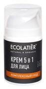 ECOLATIER MEN Крем для лица 5в1 Комплексный уход 50 мл