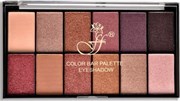 FFLEUR Тени для век 12-ти цв  COLOR BAR PALETTE №1 4716112282635