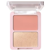 Divage Палетка для лица Blush & Highlighter Duo 01 тон