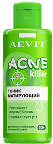 LIBREDERM AEVIT ACNEKILLER Тоник матирующий 150 мл 4610216611219