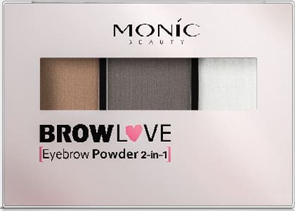 MONIC BEAUTY Тени для бровей BROW LOVE тон 03 5061010282195