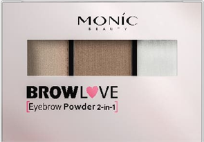 MONIC BEAUTY Тени для бровей BROW LOVE тон 01 5061010282171