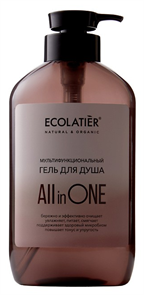 ECOLATIER ALL IN ONE Гель для душа 600 мл 4670124174558