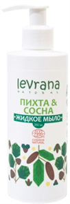 LEVRANA Мыло жидкое ПИХТА и СОСНА 250 мл. 4603781379844