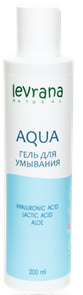 LEVRANA Гель для умывания AQUA 200 мл 4673727804334