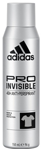 Coty Адидас Action Антиперспирант спрей PRO INVISIBLE 150мл 3616303440404