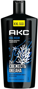 АКС Гель для душа COOL OCEAN СВЕЖЕСТЬ ОКЕАНА 610 мл 8720633007666