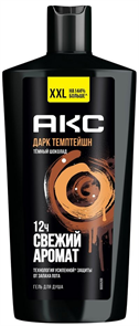 АКС Гель для душа DARK TEMPTATION 610 мл 8720182999184