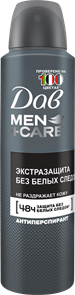 {{photo.Alt || photo.Description || 'ДАВ MEN Дезодорант Спрей ЭКСТРАЗАЩИТА БЕЗ БЕЛЫХ СЛЕДОВ 150 мл'}}