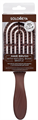 SOLOMEYA Расческа массажная с нат.щетиной КОРИЧНЕВАЯ 5060504728713